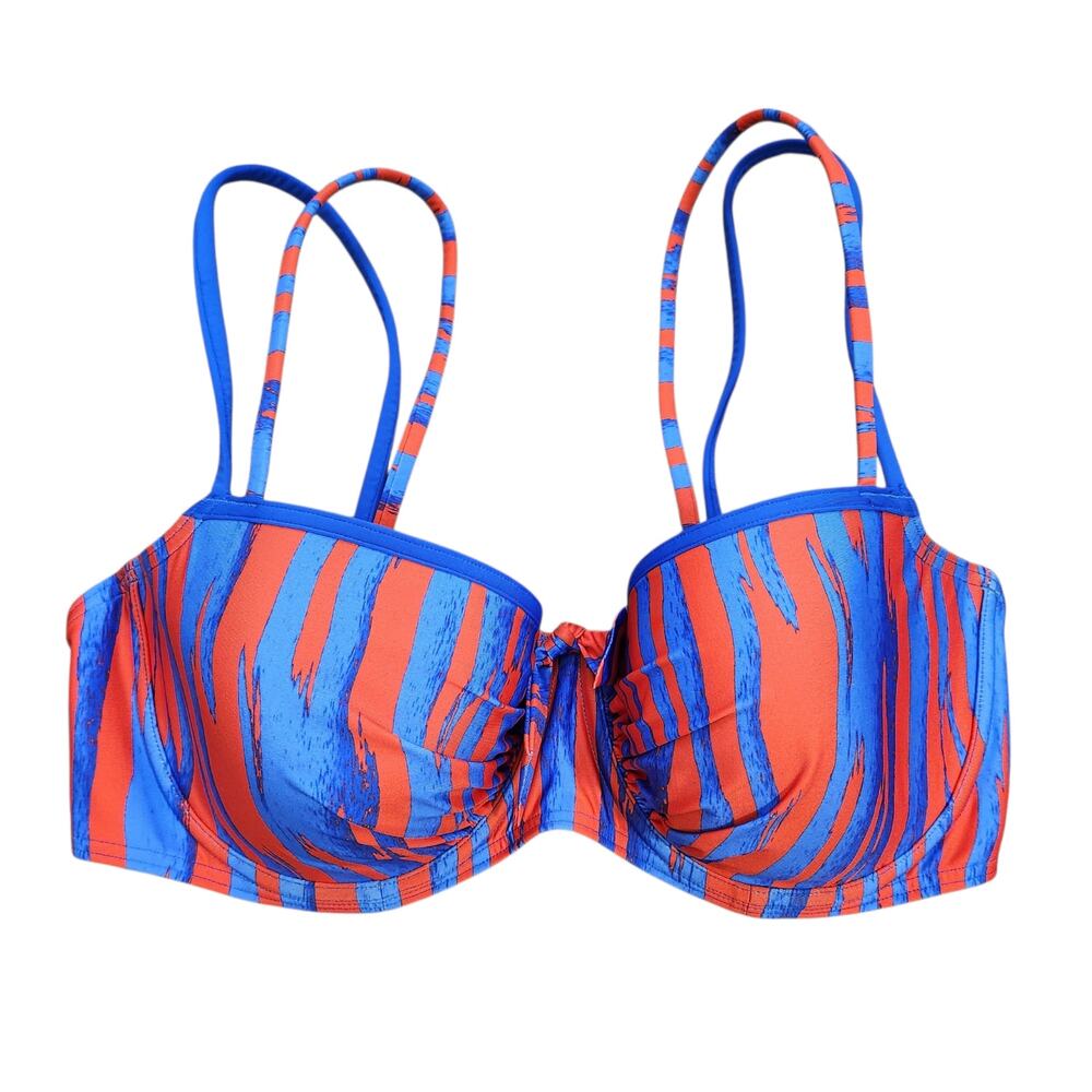 PRIMADONNA Skudai Swim Bikini Full‎ Cup Top 34D Beach Vacation Resortwear Pool